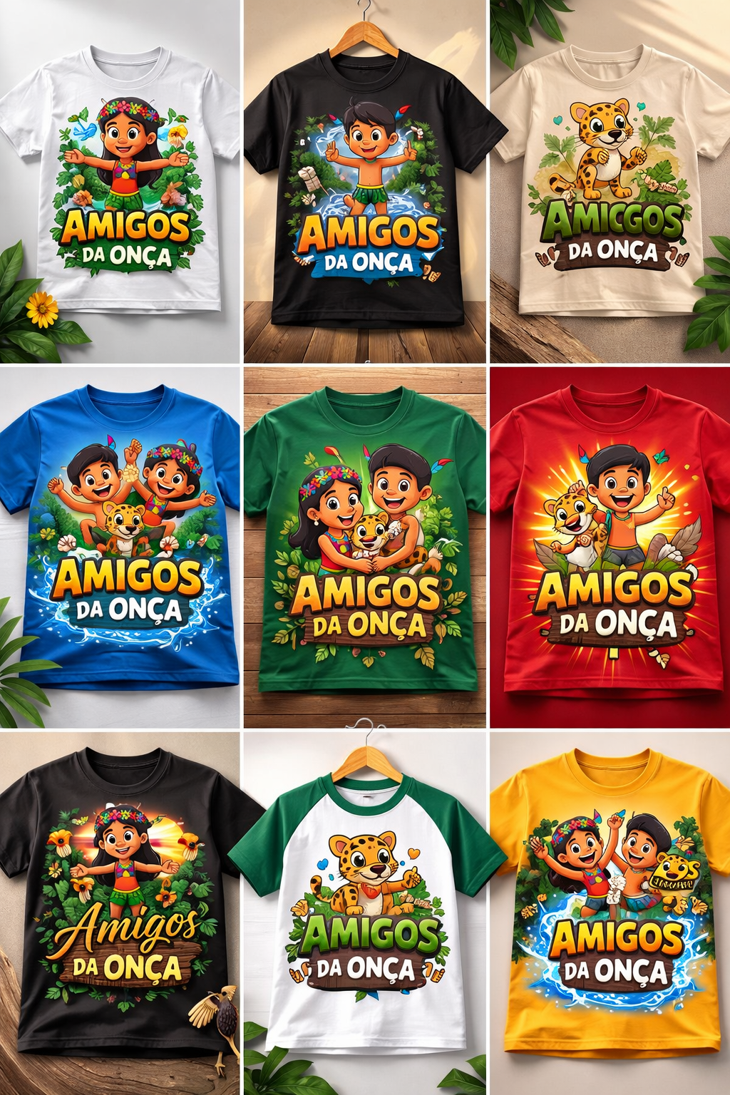 Coleção de camisas 7th Wonder