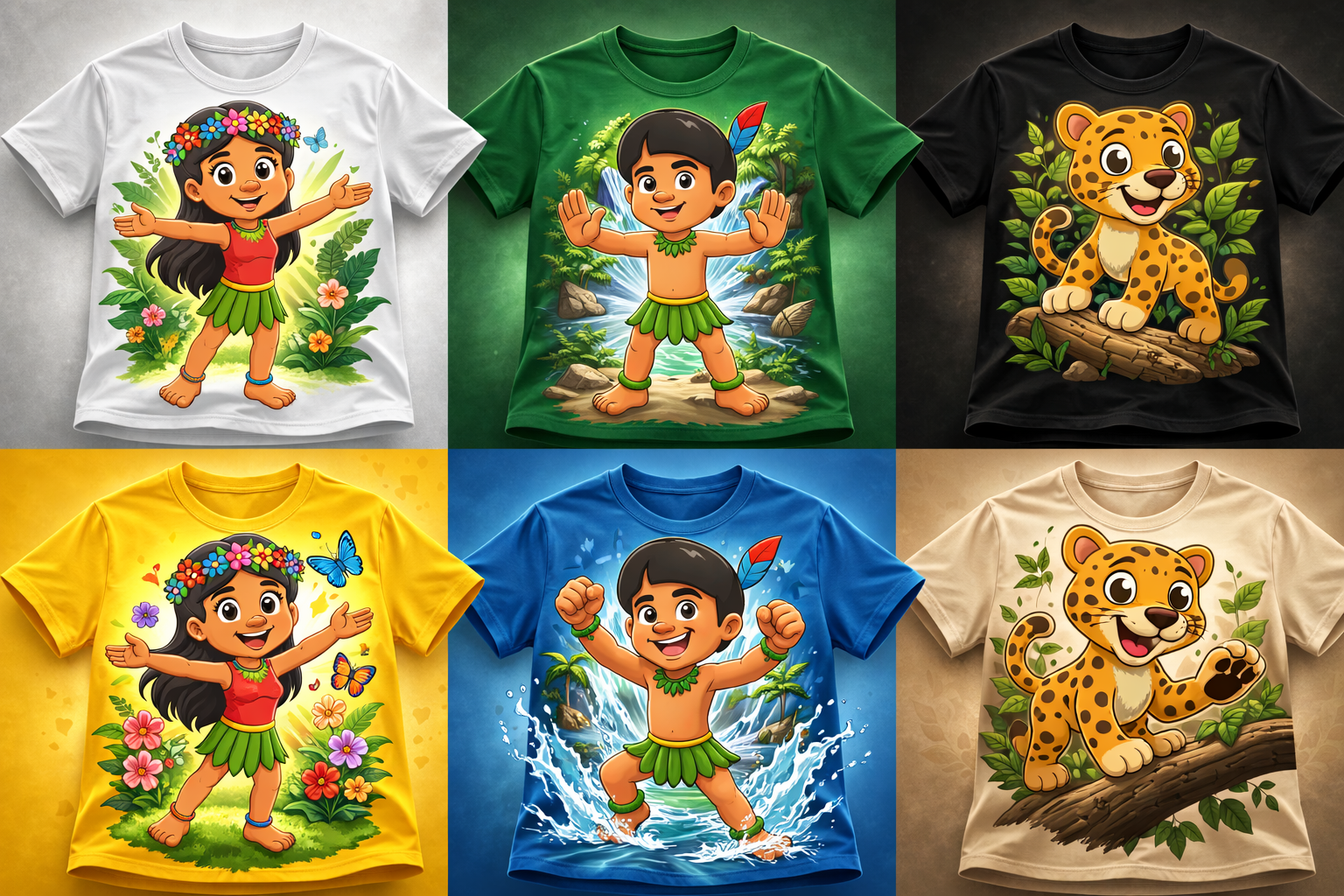 Variações de camisas 7th Wonder